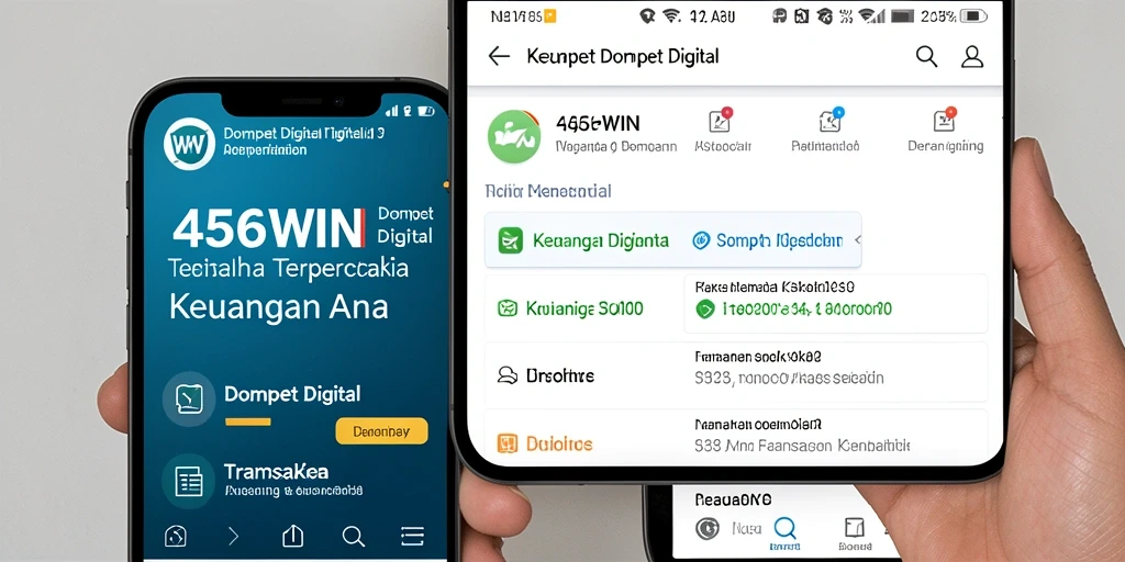 Tampilan utama aplikasi 456WIN yang modern dan user-friendly.