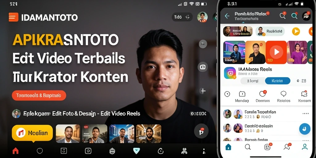 Tampilan antarmuka IDAMANTOTO yang intuitif dan mudah digunakan.