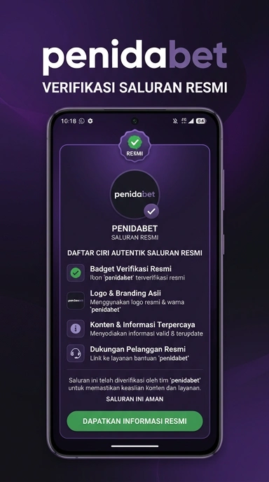 Halaman Resmi Penidabet untuk Pengguna Android